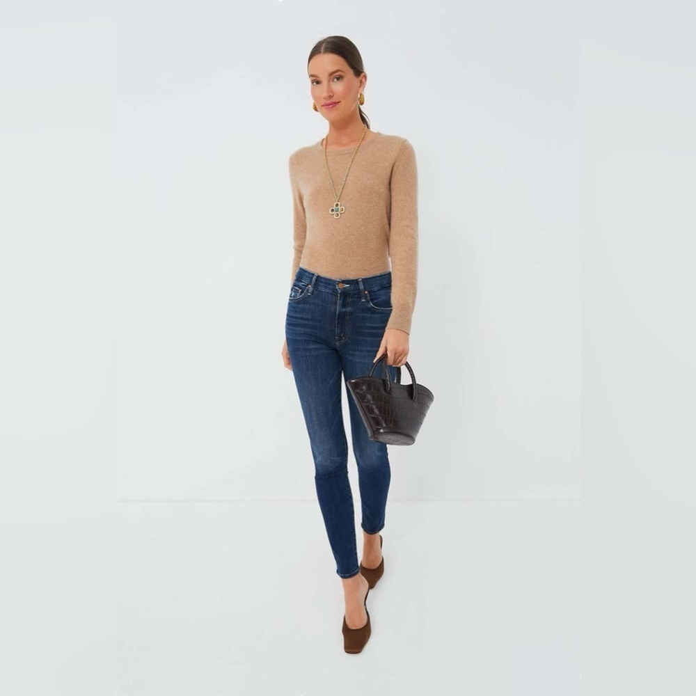 MOTHER The Looker Blue Skinny Jeans - Picture 2 of 14